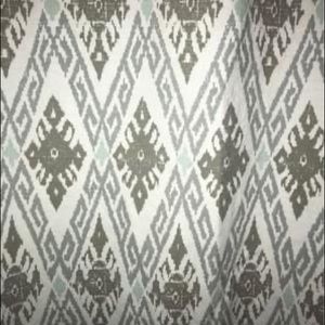 Diamond IKAT curtains from Target- 3 panels